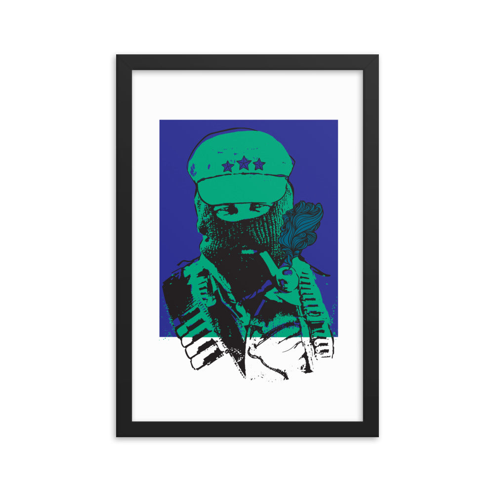 Sub-Comandante Marcos 18x12 Framed poster